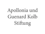 Schriftzug Apollonia und Guenard Kolb Stiftung